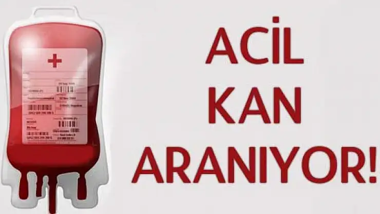 Acil Kan Aranıyor