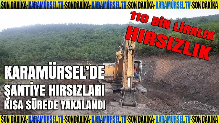 Karamürsel emniyetin hırsızları kıskıvrak yakaladı
