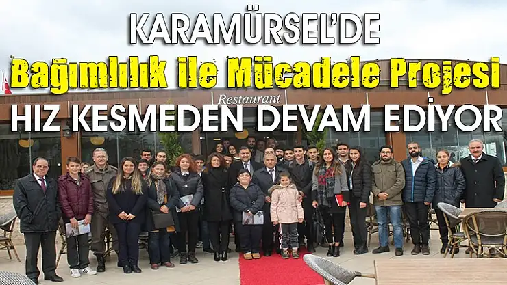 Karamürsel'de bağımlılık ile mücadele, hız kesmeden devam ediyor