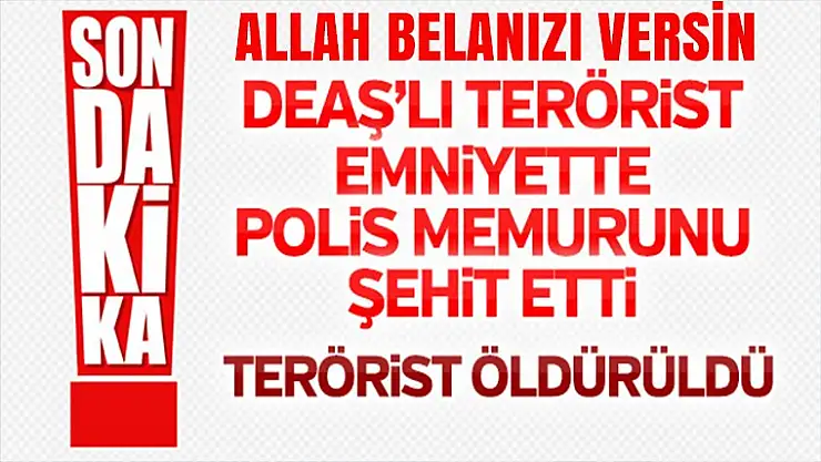 Allah belanızı versin PKK'lı köpek Polisimizi şehit etti