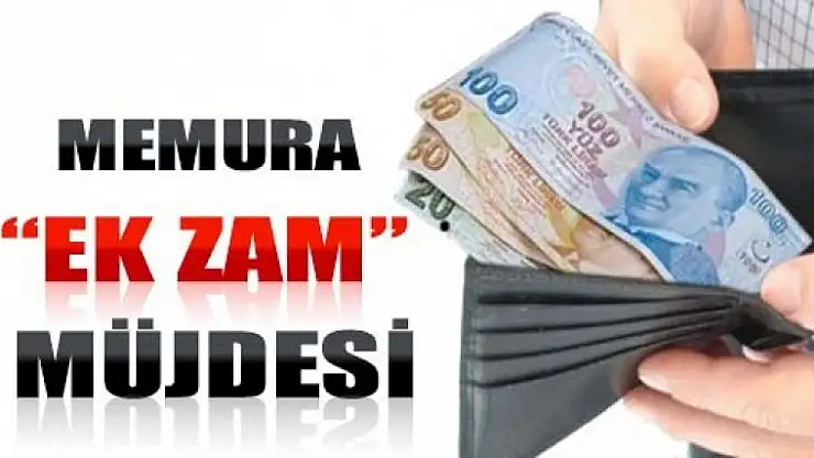 Memura üçüncü zam müjdesi
