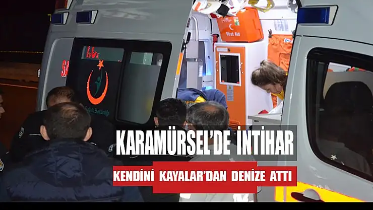 Karamürsel'de İntihar