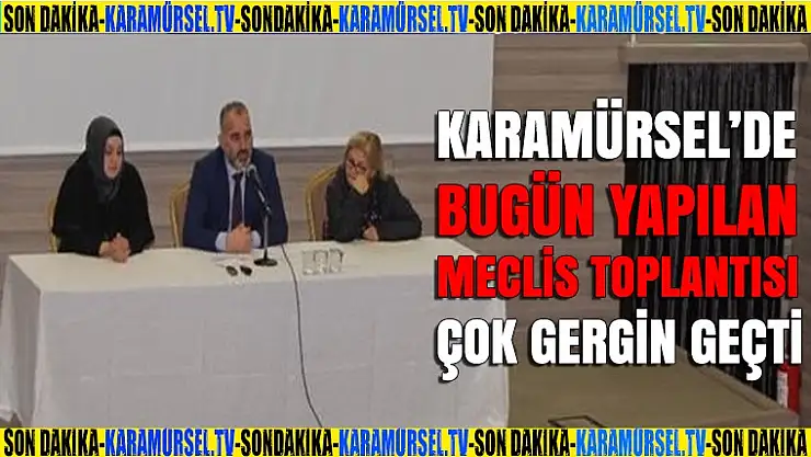 Şubat ayı meclis toplantısında ortalık karıştı