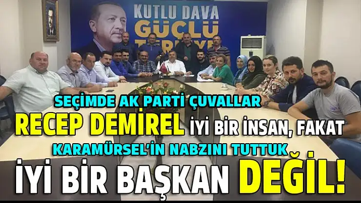 Karamürsel'de Recep Demirel ismini yüz kişiye sorduk