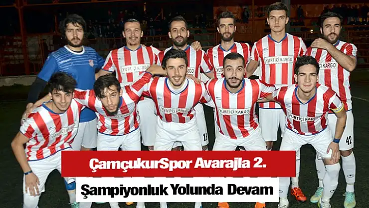 Çamçukurspor Averajla ikinci