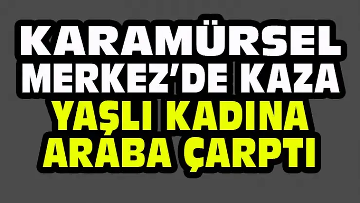 Karamürsel Merkez'de Kaza