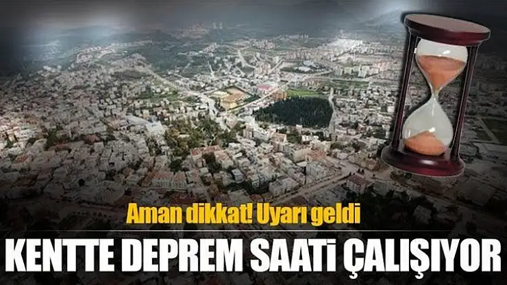 Bursa, İznik, Karamürsel için deprem uyarısı