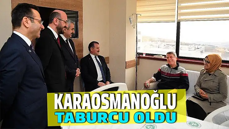 İBRAHİM KARAOSMANOĞLU, TABURCU OLDU