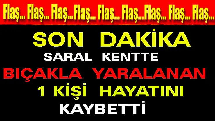 Saralkent'te çıkan kavgada ağar yaralı kardeşlerden biri öldü