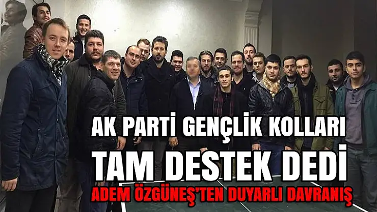 ADEM ÖZGÜNEŞ KAN BAĞAŞINA DAVET ETTİ