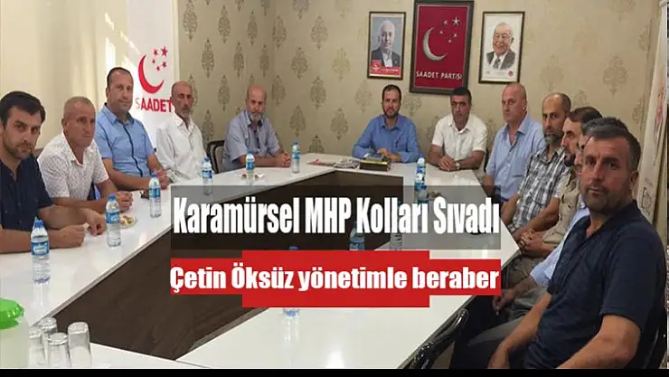 Karamürsel MHP Kolları sıvadı