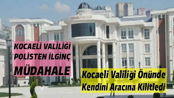 Kocaeli Valiliği Önünde eylem