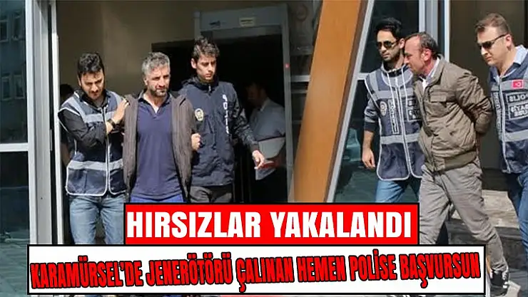 Jeneratör hırsızları Osmangazi köprüsüne kadar kaçabildi
