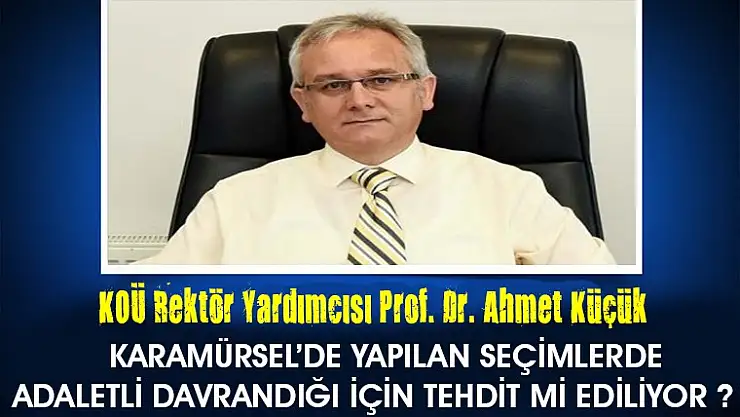 Karamürsel MYO Seçimİ iptal edildi