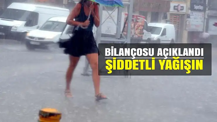İşte İstanbuldaki Şiddetli Yağışın Bilançosu