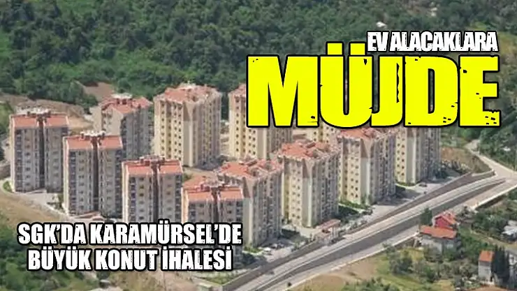 Konut Alacaklara Müjde Gibi İhale
