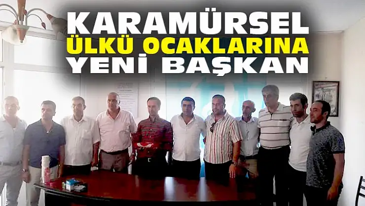 Karamürsel Ülkü Ocaklarına Yeni Başkan