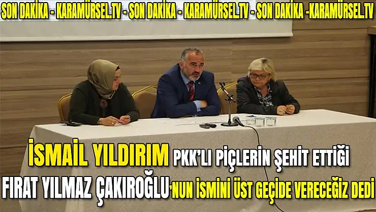 İsmail Yıldırım meclis toplantısın'da verdi veriştirdi