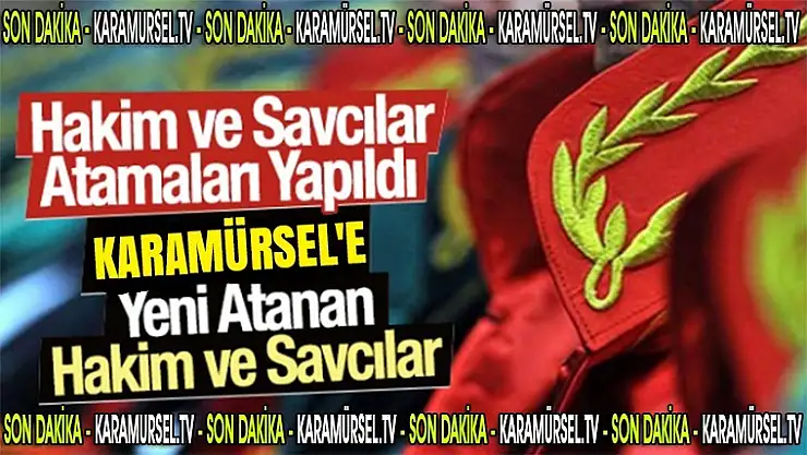 İşte Kocaeli'ye atanan yeni hakim ve savcılarımız