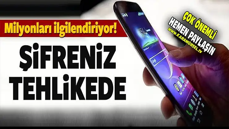 Akıllı telefon kullananlar bu haberi mutlaka okuyun
