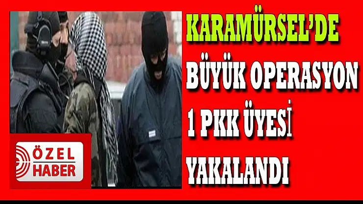 Son Dakika PKK üyesi yakalandı