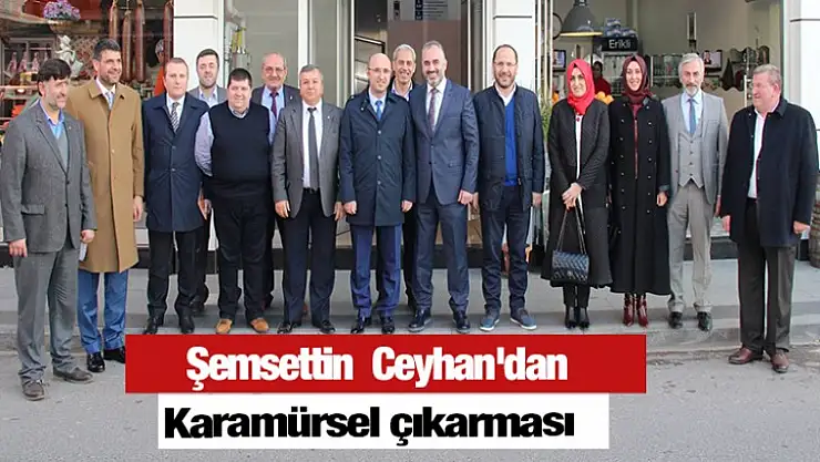 Şemsettin Ceyhan'dan  Karamürsel çıkarması