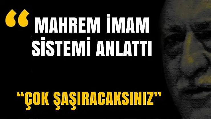 FETÖ'nün 'mahrem imamı' örgütün gerçek yüzünü anlattı ŞAŞIRTICI AÇIKLAMALAR