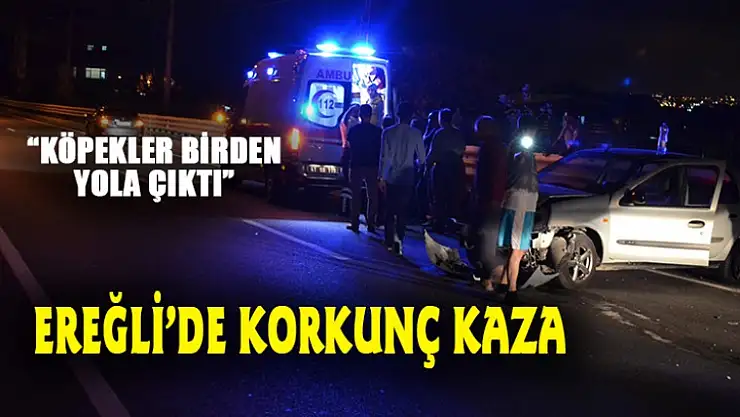 Ereğli'de Kaza 1 Yaralı