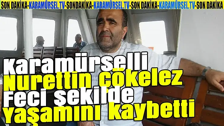 Üzerine mermer düşen işçi feci şekilde canverdi