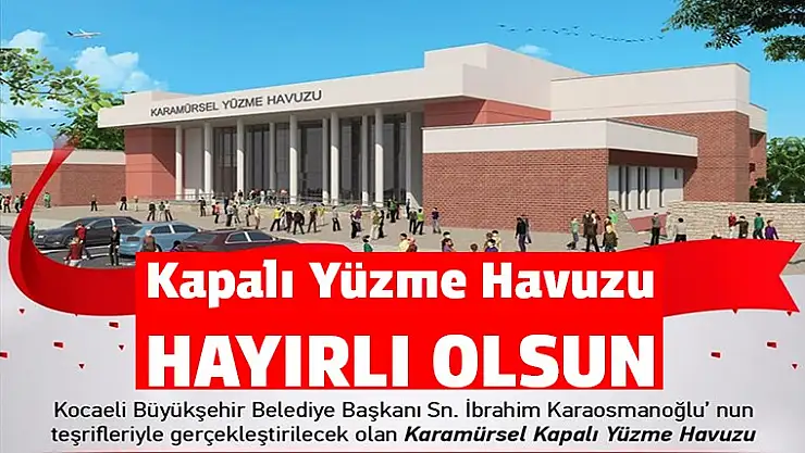 Kapalı Yüzme Havuzu inşaatı başladı