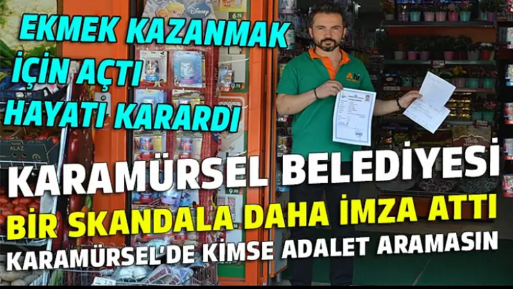 Karamürsel'de esnafı canından bezdirdiler