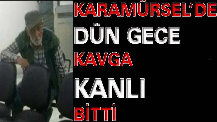 Karamürsel'de 65 Yaşındaki Adam 1 Kişiyi Bıçaklayarak Yaraladı