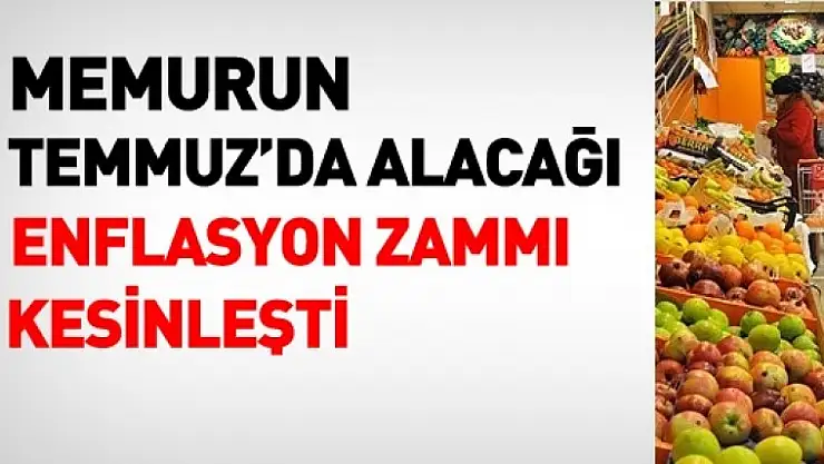 Memurların zamlı maaşları belli oldu