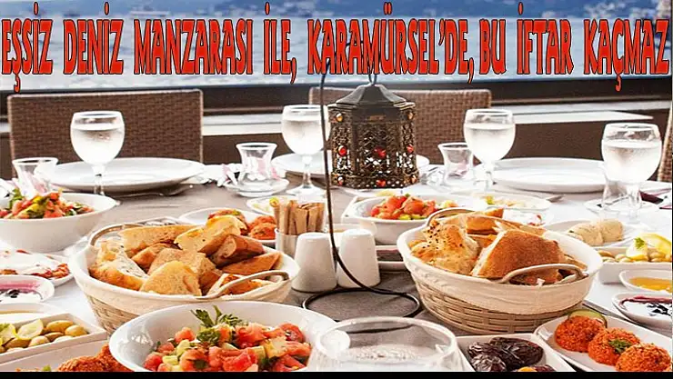 Öğretmen Evin'de İftar Keyfi.