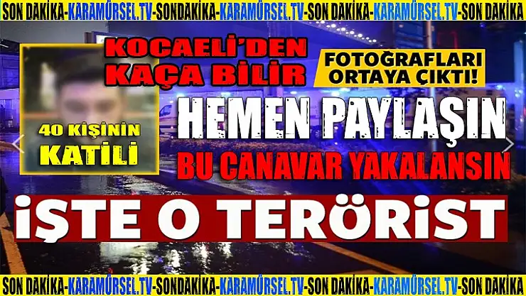 İşte Reina saldırısını düzenleyen terörist! Hemen Paylaşın.