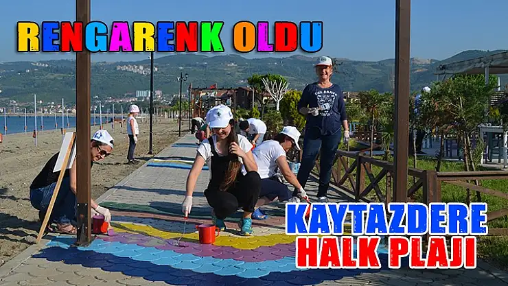 Kaytazdere Belediyesinden Plajım Rengarenk Etkinliği