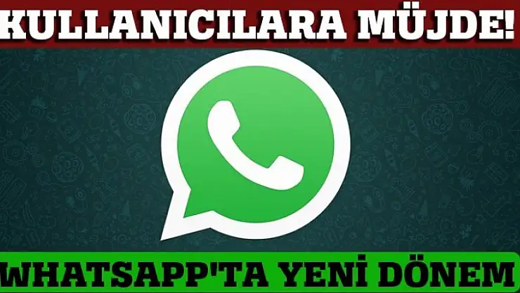 Whatsapp'ta yeni dönem