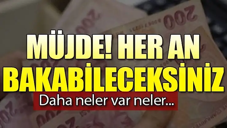 Çalışanların beklediği haber geldi !