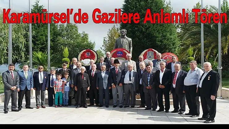 Karamürsel'de Gazilere Anlamlı Tören