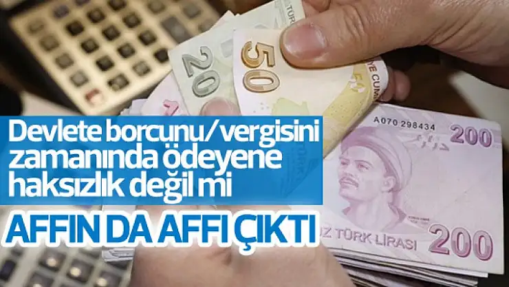 Vergi borçlarını yeniden yapılandırma Meclis'ten geçti