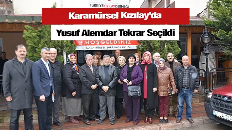 Kızılay'da Yusuf Alemdar Tekrar Başkan Oldu