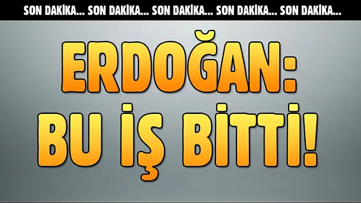 Erdoğan'dan CHP'ye flaş referandum yanıtı!