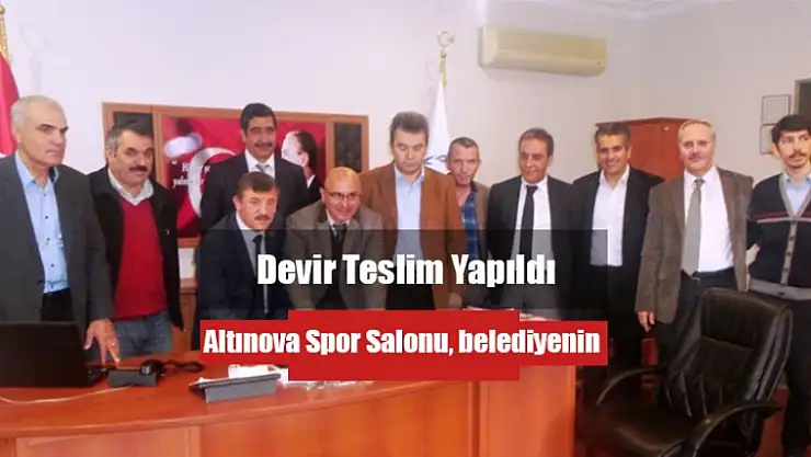 Altınova Spor Salonu, belediyenin