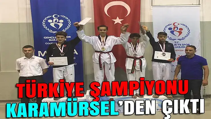 Türkiye Şampiyonu Karamürsel'den çıktı