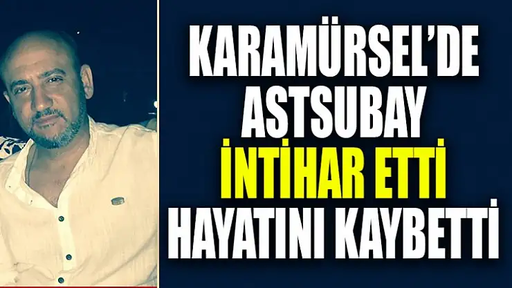 Karamürsel'de 1 Astsubay Kendi Beylik Tabancasıyla İntihar Etti