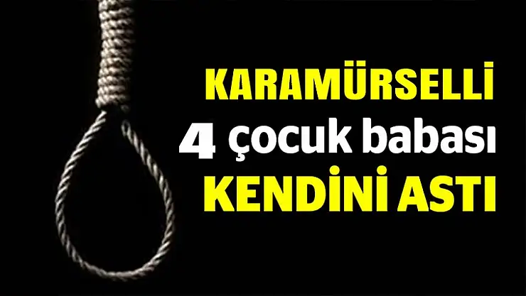 Sahura Kalktı Namazını Kıldı Ve Kendini Astı