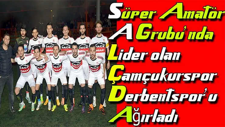 Çamçukur ile Derbent yenişemedi 1-1