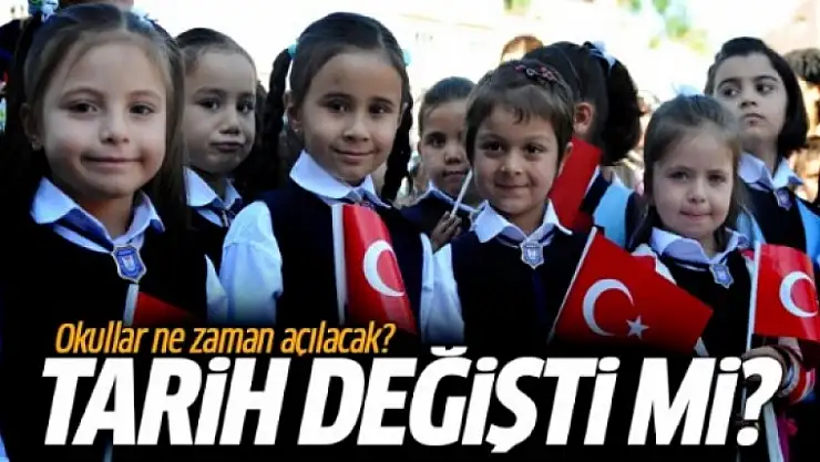 2017 - 2018 Okullar ne zaman açılıyor? Eylül ayının kaçında?