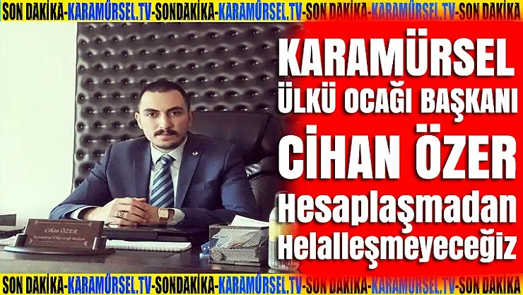 Hesaplaşmadan helalleşmeyeceğiz