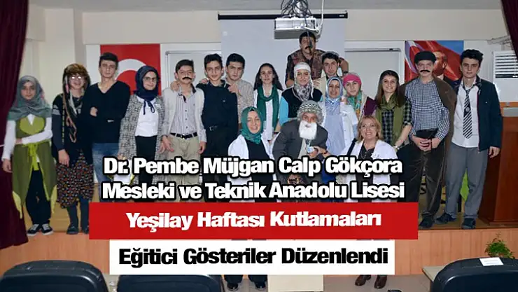 Yeşilay Haftası Kutlamaları Gerçekleştirildi